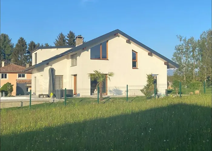 Piscine Vue 4 Вилла Anthy-sur-Leman
